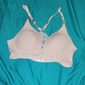 Danskin Beige Lace Trim Bra